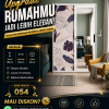 Lemari Pakaian Sliding 2 Pintu