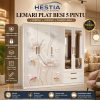 MEBEL PEKANBARU Lemari Plat 5 Pintu