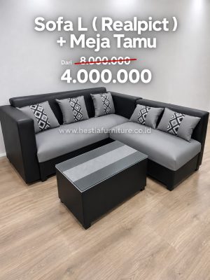 Hestia Sofa L Gray