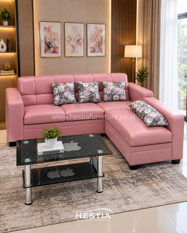 Hestia Sofa L Pinky