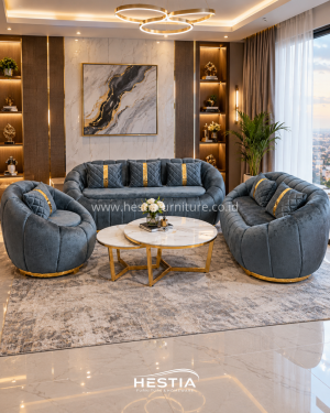 Hestia Sofa Turki Blue